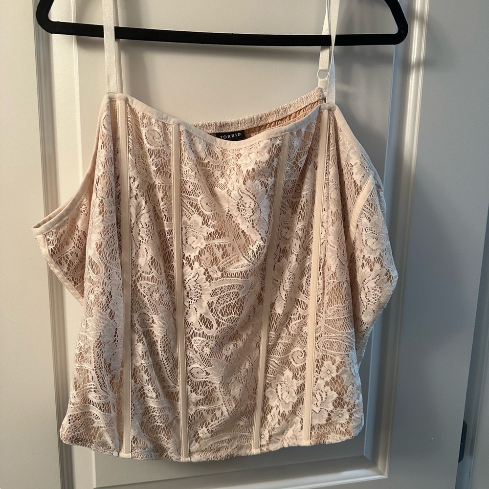 Torrid size 5 corset tank top